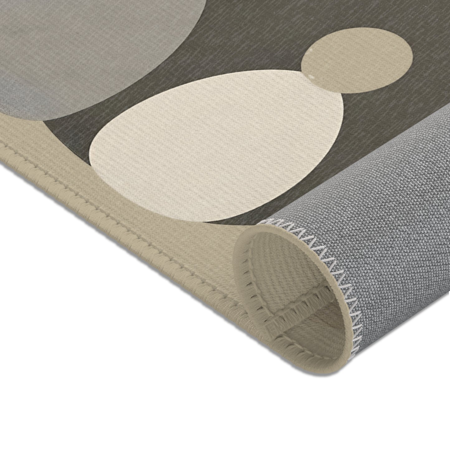 Japanese Zen Rug “Shinzen” – Emotional Abstract Design for Living Room or Bedroom