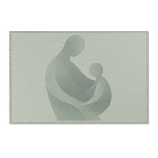Tapis Émotionnel Monochrome – “Élan Intime” 💚