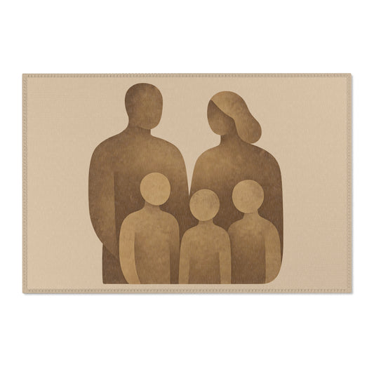 Tapis Émotionnel Vintage – “Échos d’Âmes” 🪞