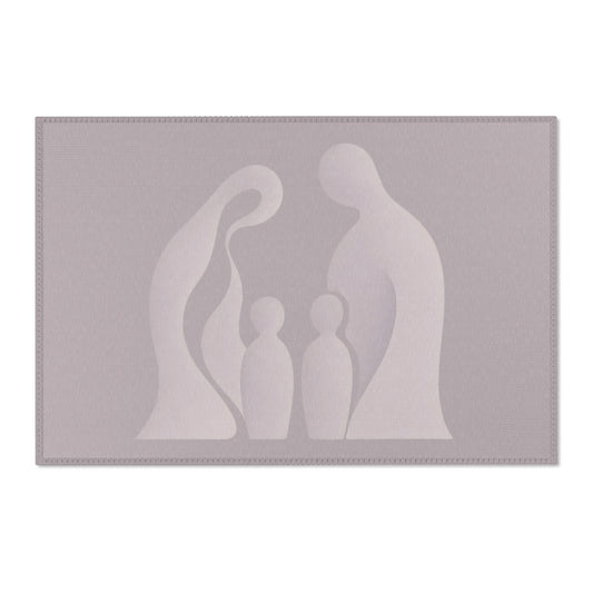 Tapis Émotionnel Monochrome – “Résonance Intime” 🩶