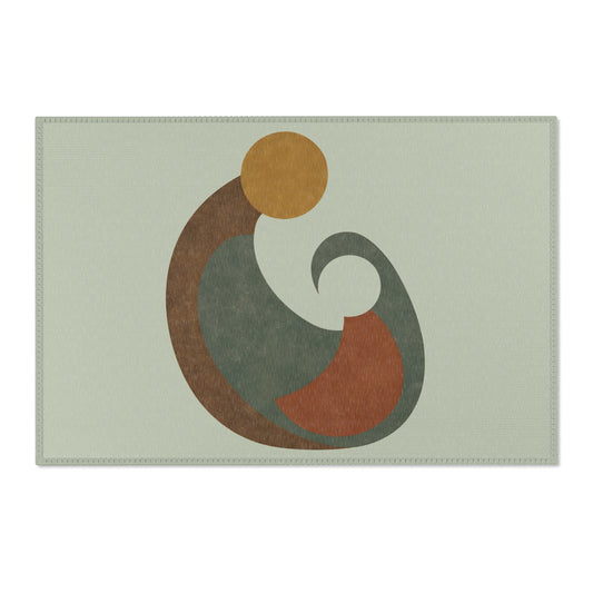 🪞 Tapis Émotionnel Vintage – “L’Essence du Lien”