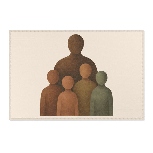 Tapis Émotionnel Vintage – “Les Échos du Temps” 🪞